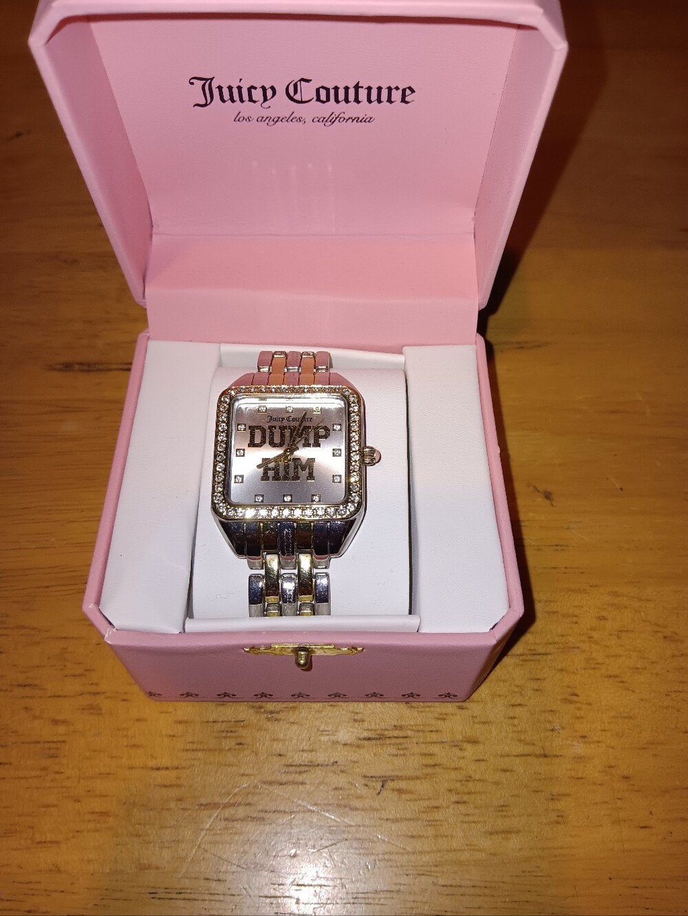 Juicy Couture Vintage Y2k Dump Him Bling Watch